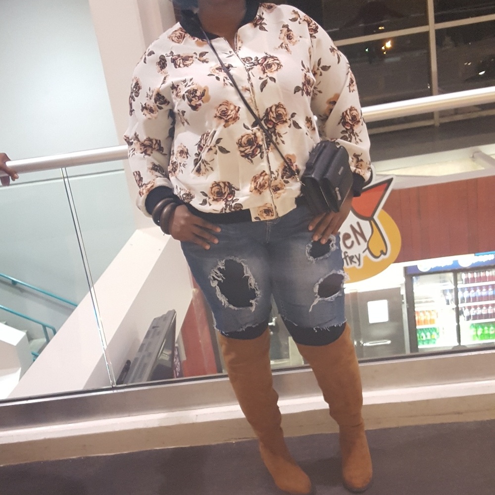 Ladies floral jacket